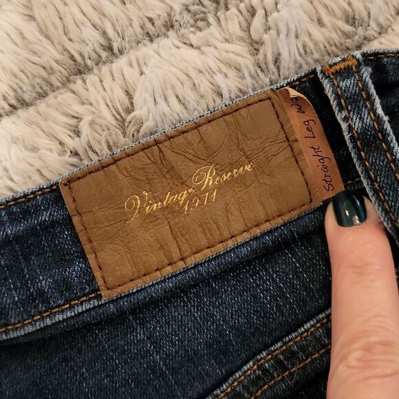 Dark wash vintage reserve straight leg Joe's jeans size 24. - Picture 10 of 11